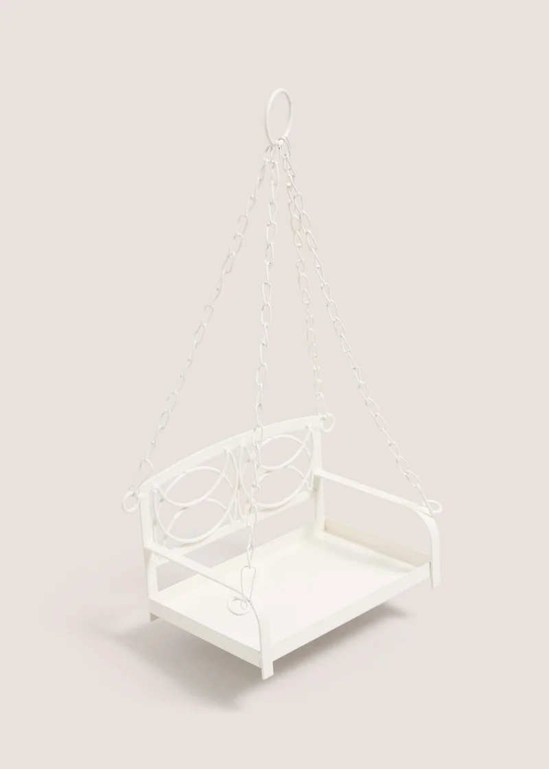 Matalan White Swing Bird Seat