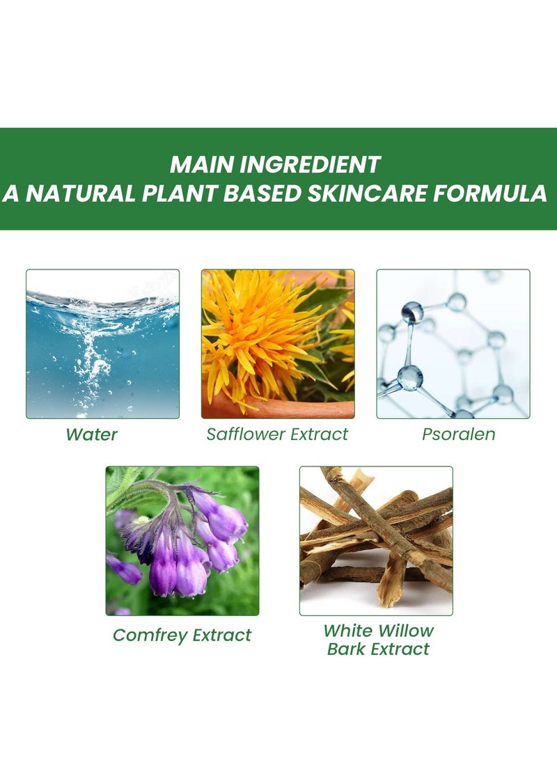 EELHOE Vitiligo Repair and Revitalizing Cream, Vitiligo Treatment Soothing Cream, Vitiligo Treatment Cream, Effectively Improve Skin Pigmentation and Lighten Vitiligo, Reduce White Spots 15g - Image 3