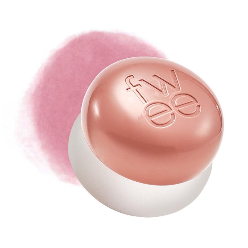 fwee fwee Blurry Pudding Pot  Airbrushed Blush  Lip Buildable Pigment Longlasting Lightweight Easy to Blend Natural Soft Matte Finish  Oh Cool Pink  017 oz 