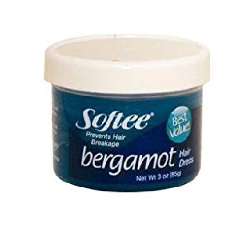 Softee Softee bergamot hair dress 3 ounce, Blue, 3 Ounce