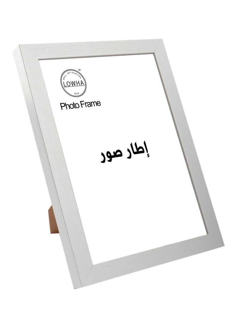 LOWHA - Tabletop Photo Frame Horizontal and Vertical Formats for Wall with stand - Image 1