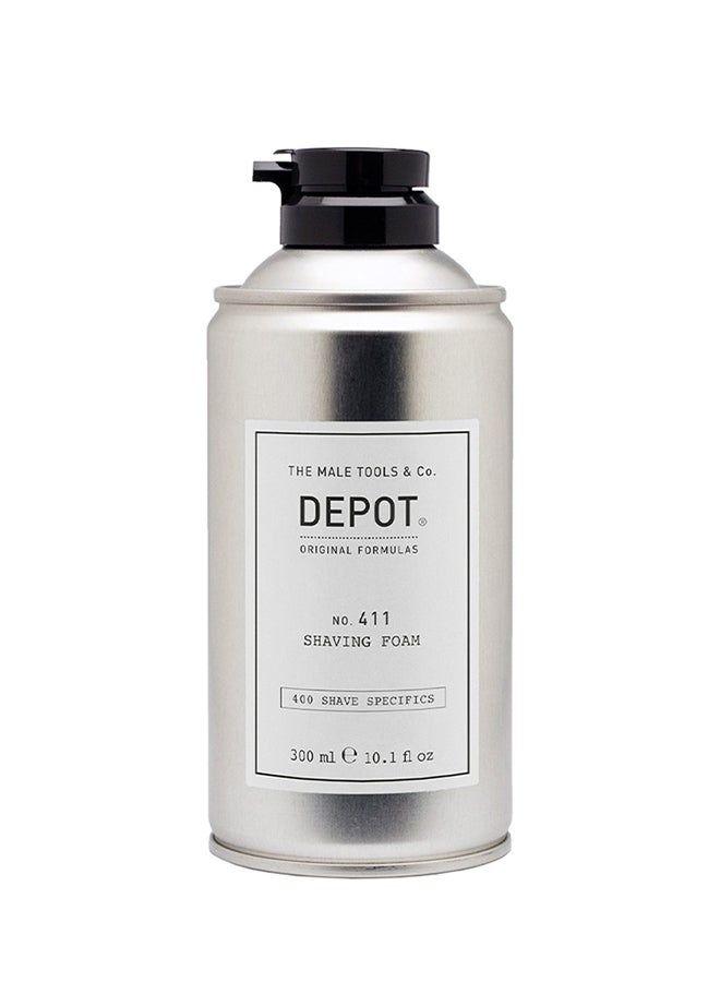 Depot Rich Lather Shaving Foam - Creates a Thick, Creamy Foam for a Close & Comfortable Shave, Reduces Friction & Irritation (300 ml) - Image 1