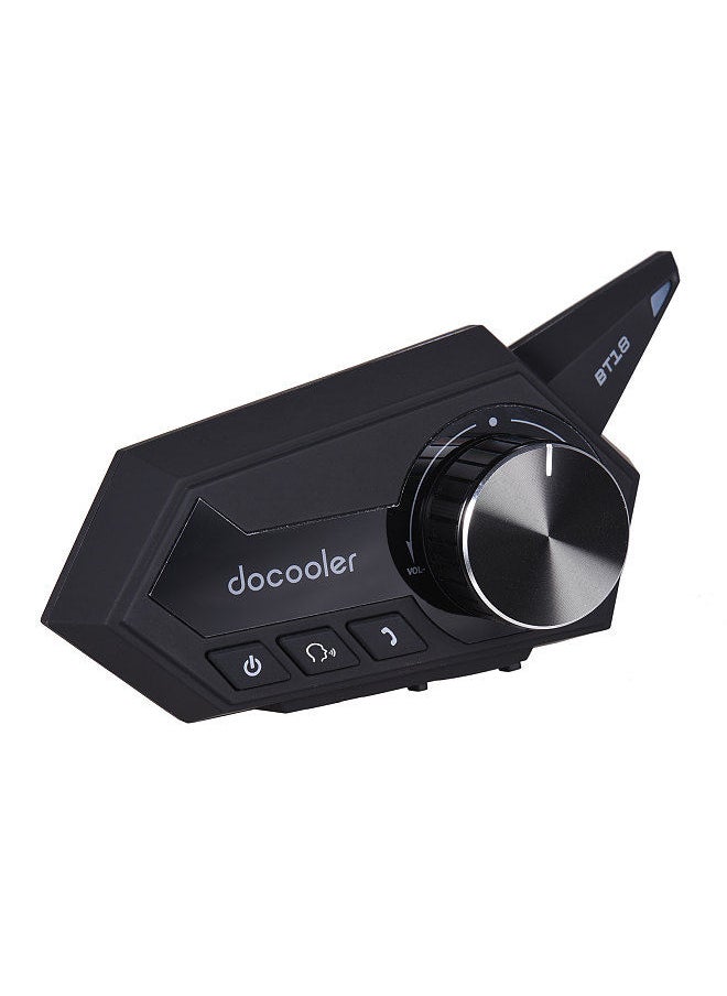 Generic - docooler Motorcycle Helmet Headset Motorbike Wireless Bluetooth 5.0 Headphones with Microphone Supports Automatic Answering Motor Helmet Earphone - Image 1