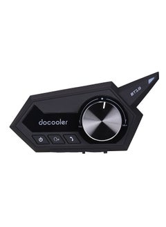 docooler Motorcycle Helmet Headset Motorbike Wireless Bluetooth 5.0 Headphones with Microphone Supports Automatic Answering Motor Helmet Earphone