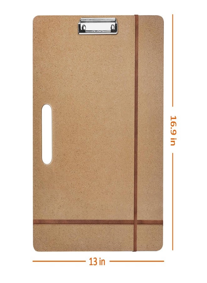 tutata 13 x 17 Drawing Board, Sketch Board with Handle, Portable Art Clipboard for Drafting, Fit in Artist Tote - Image 3