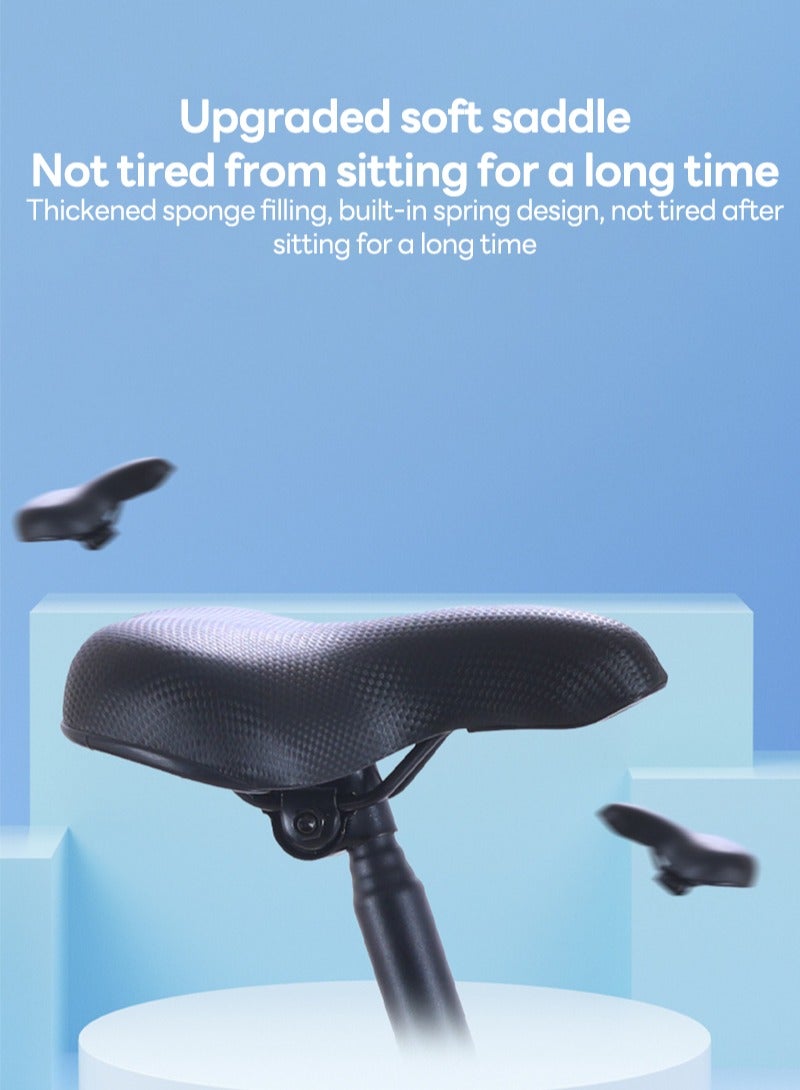 Sharpdo 20inch Foldable Mountain Bike High-Carbon Steel Frame Shock Absorber, Lightweight Portable Bike for Women and Men, City Bicycle for Work School - Image 3