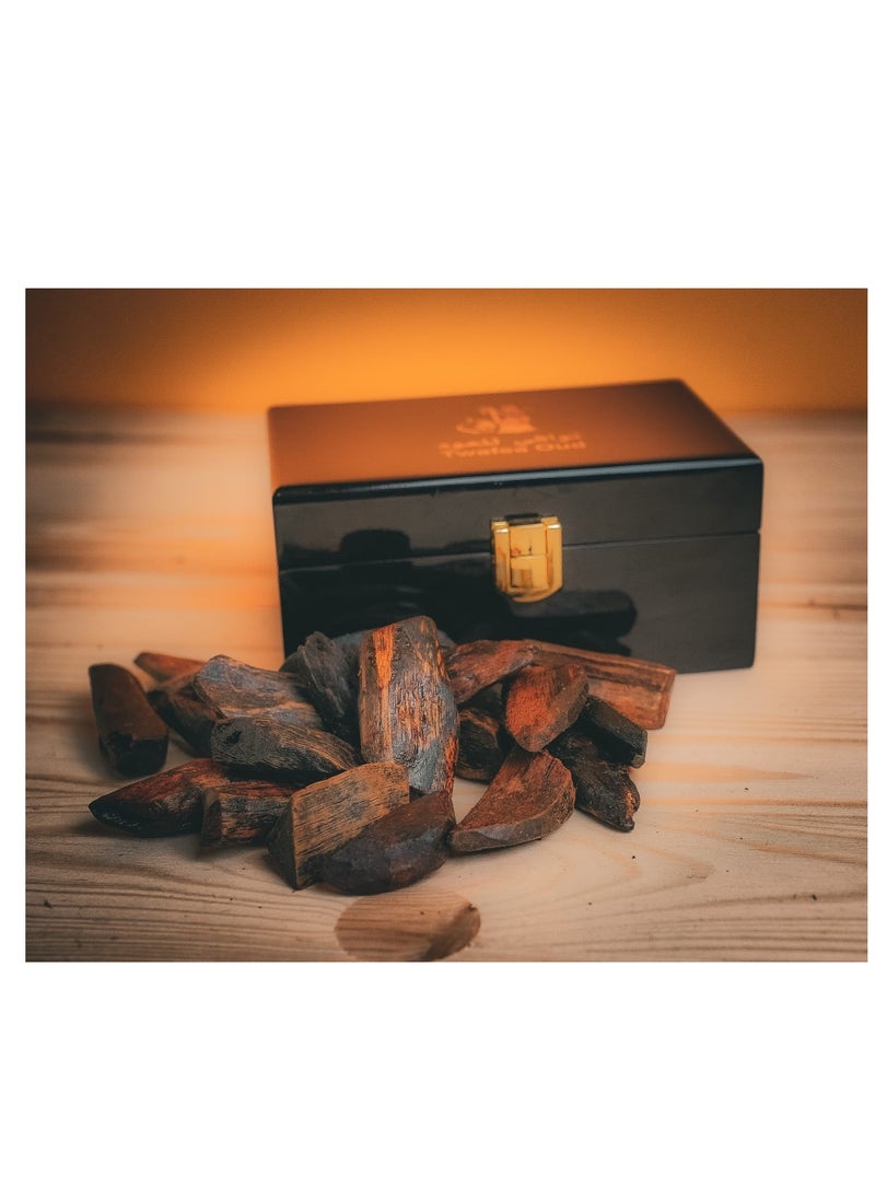 Oud Wood Oudh Black Natural Wood Body & Home Gift  50GM 