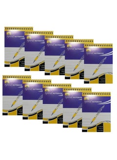 Psi 10-Piece A7 Pocket Size Spiral Notebook 70 Sheets  - Image 1