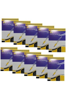 Psi 10-Piece A7 Pocket Size Spiral Notebook 70 Sheets  - Image 2