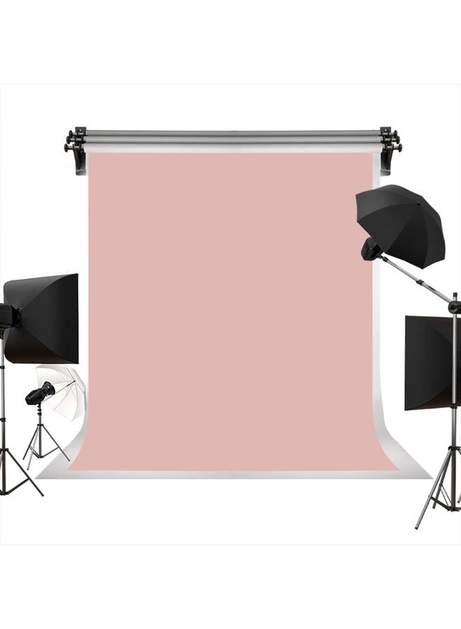 Kate 6ft×9ft Solid Light Pink Backdrop Portrait Photography Background for Photography Studio Children and Headshots Light Pink Backdrop Background for Photography Photo Booth - Image 1