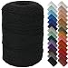 NOANTA Black Macrame Cord 3mm x 328yards Colored Macrame Rope Cotton Rope Macrame Yarn Colorful Cotton Craft Cord for Wall Hanging Plant Hangers Crafts Knitting - Image 2