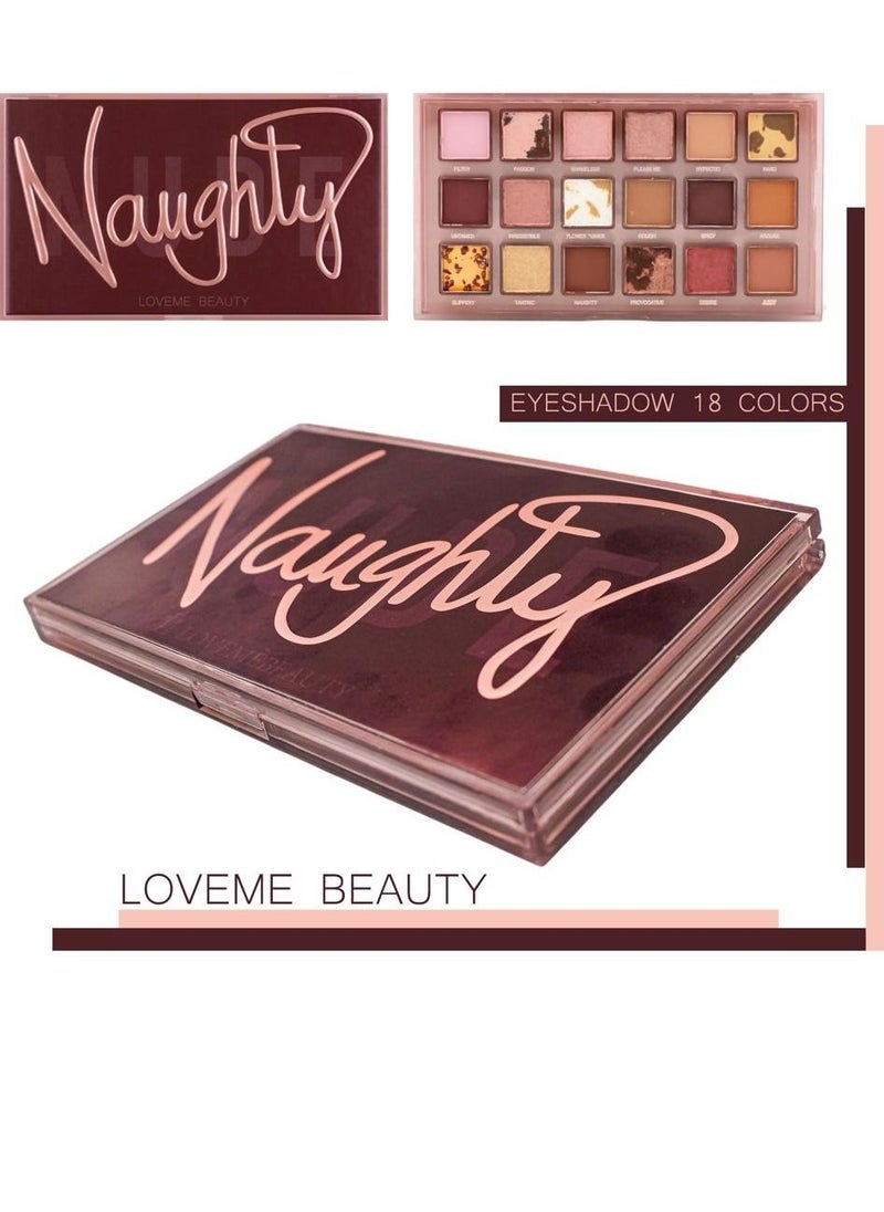 LOVEME BEAUTY Nighty eyeshadow palette 18 colors LOVME BEAUTY  - Image 3