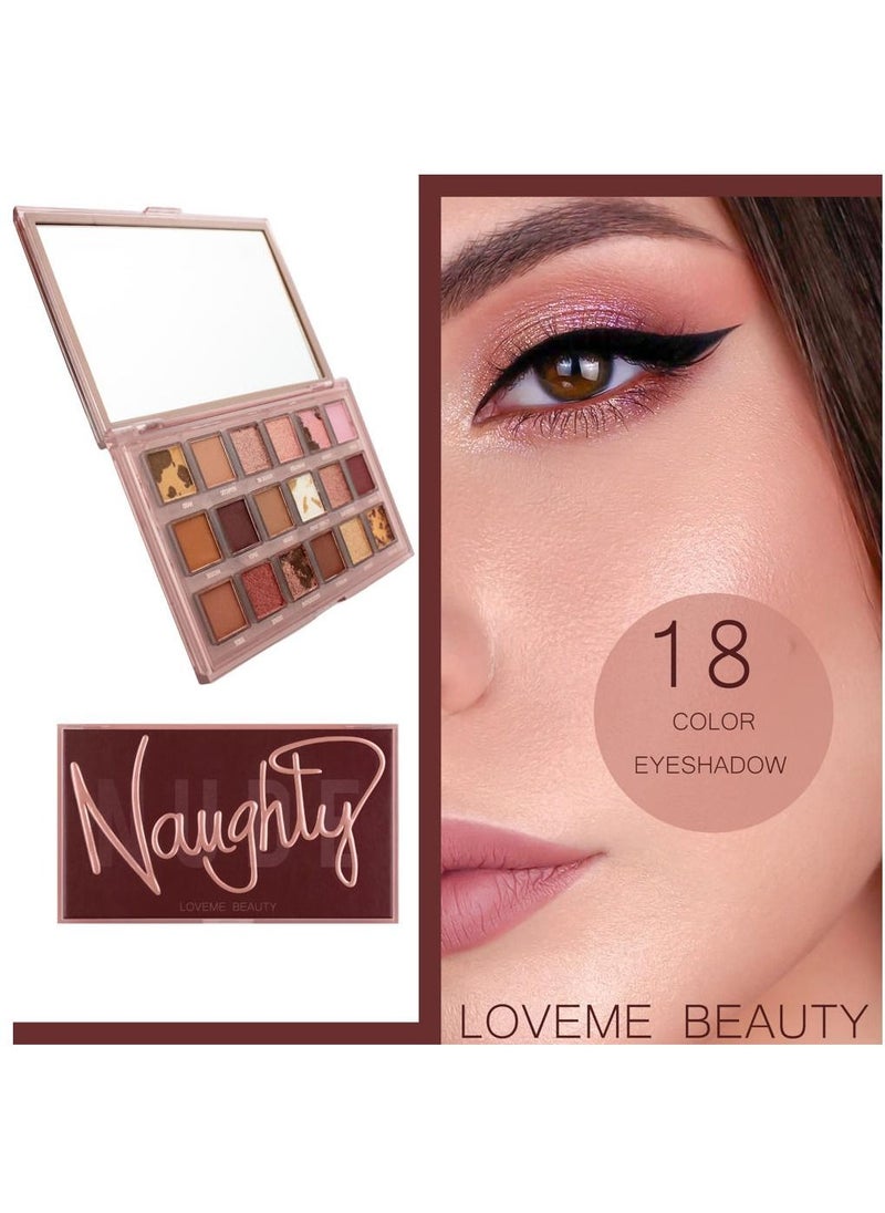LOVEME BEAUTY Nighty eyeshadow palette 18 colors LOVME BEAUTY  - Image 1