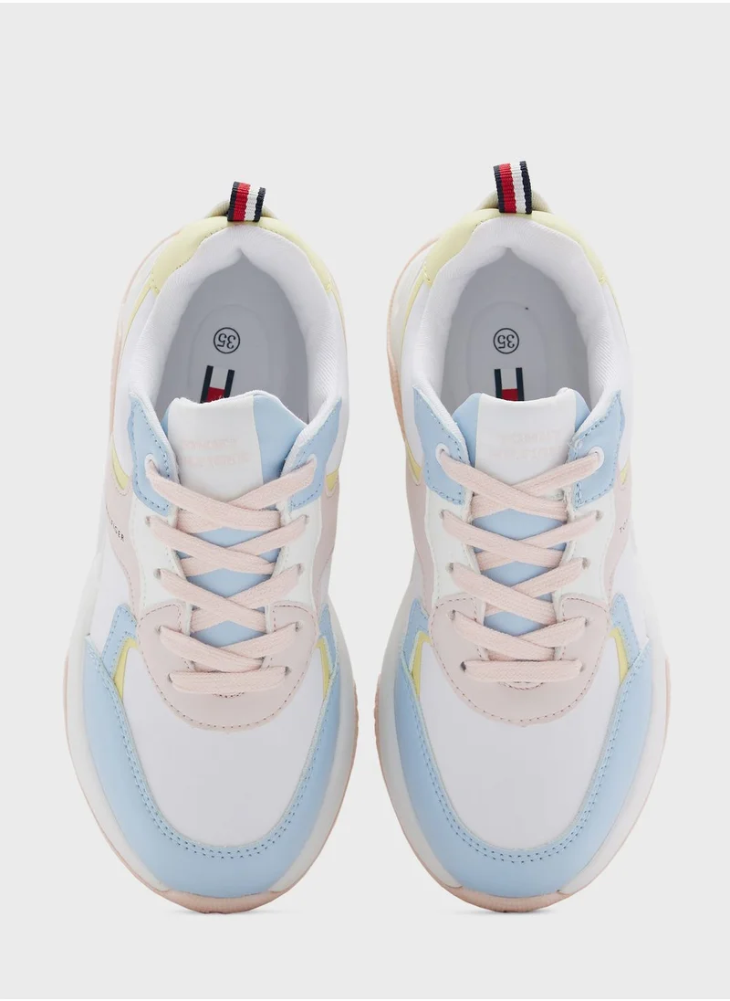 TOMMY HILFIGER Kids Low Top Lace Up Sneakers