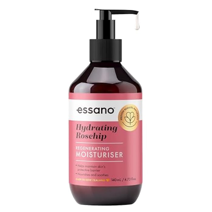 Essano Rosehip Regenerating Facial Moisturiser, 140ml (4.7 oz) - Image 1
