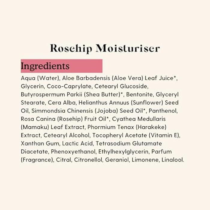 Essano Rosehip Regenerating Facial Moisturiser, 140ml (4.7 oz) - Image 3