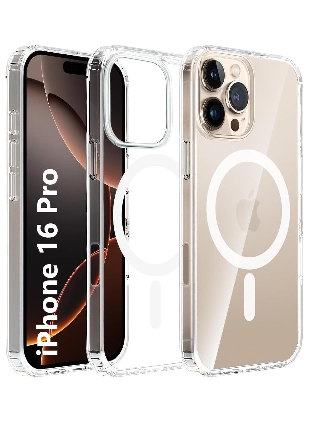 أرمور Armor iPhone 16 Pro Case tpuandpc 6.3 inch