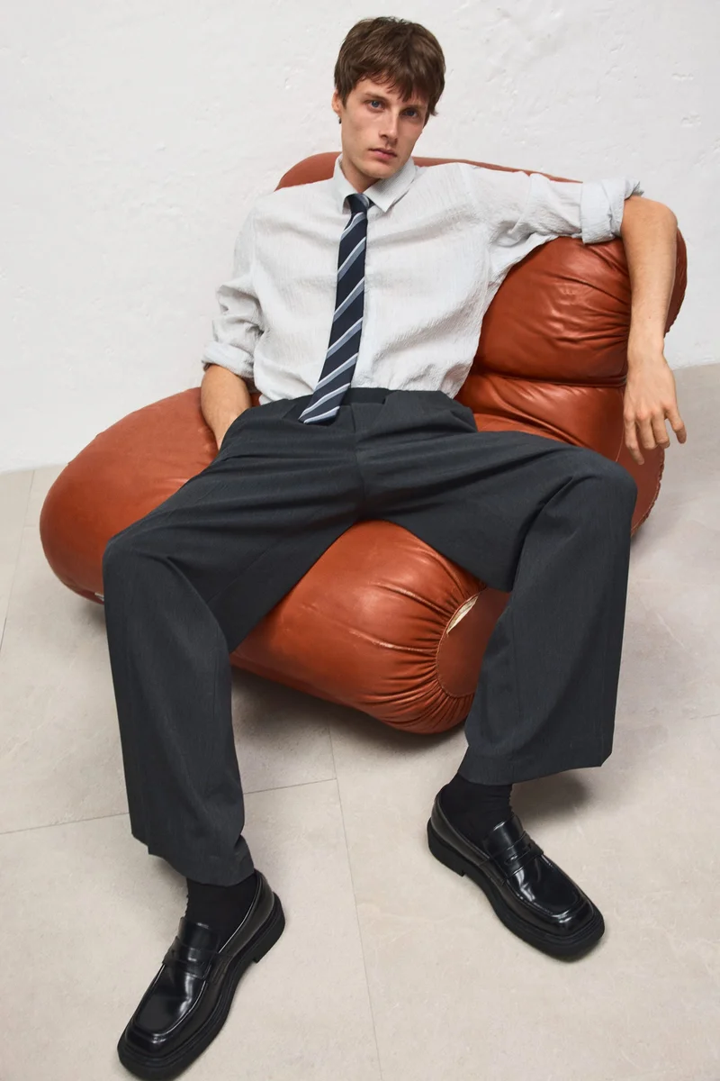 H&M Loose Fit Tailored trousers