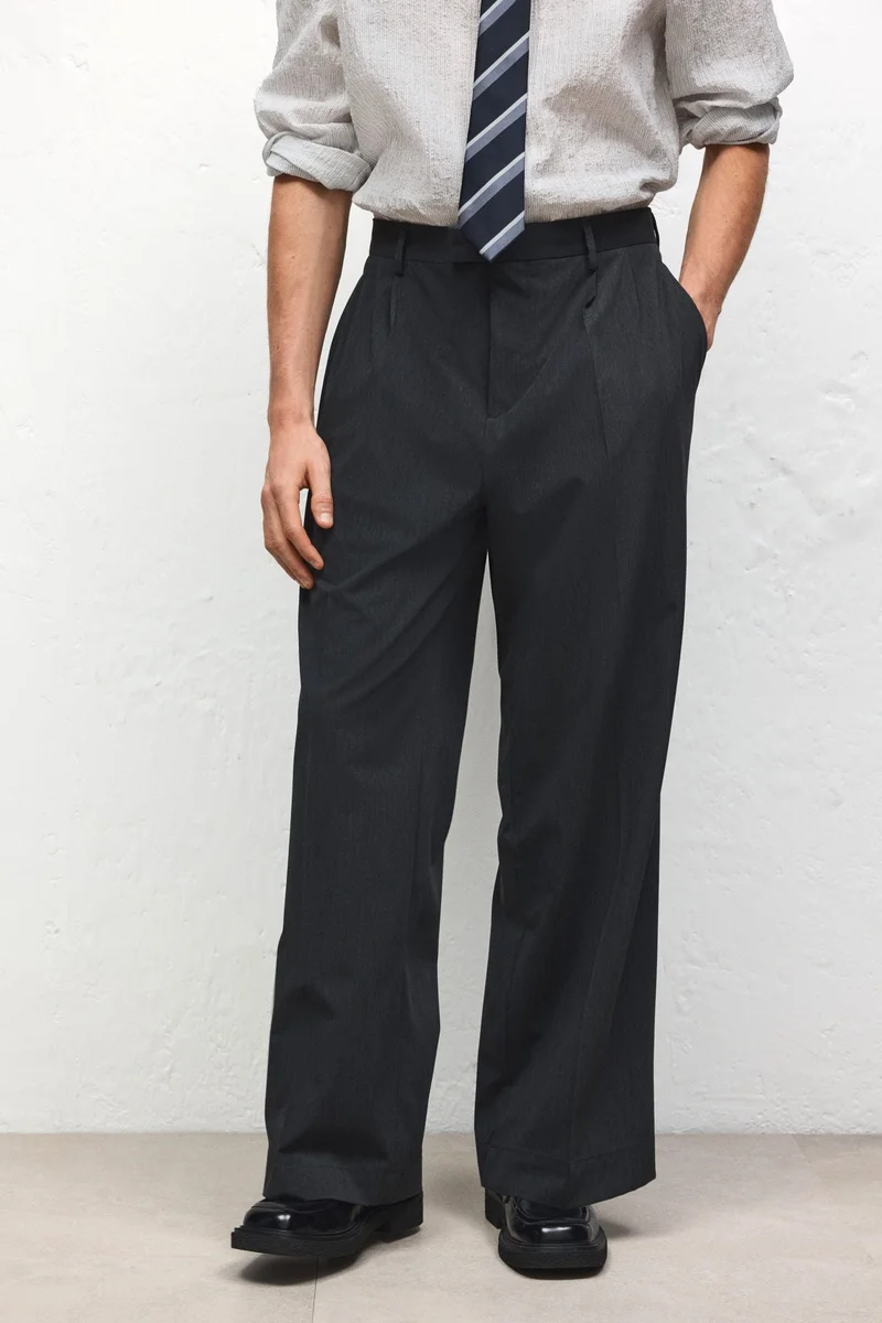 H&M Loose Fit Tailored trousers