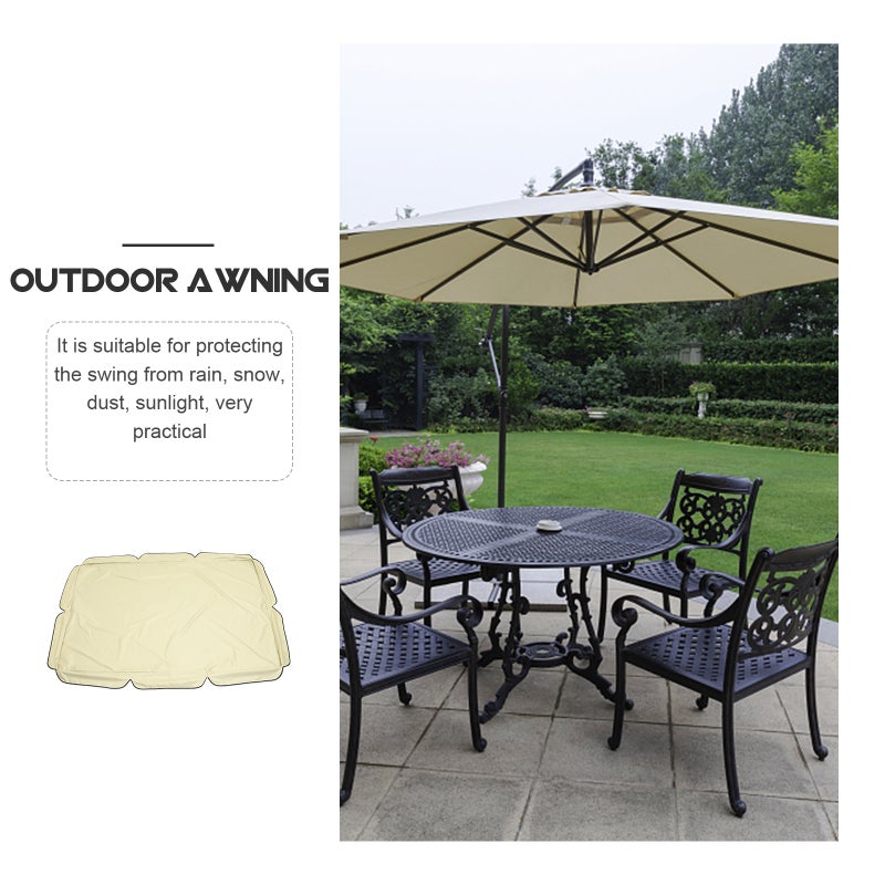 Garden Swing Protective Cover Swing Roof Cover Swing Canopy Replacement - Image 4