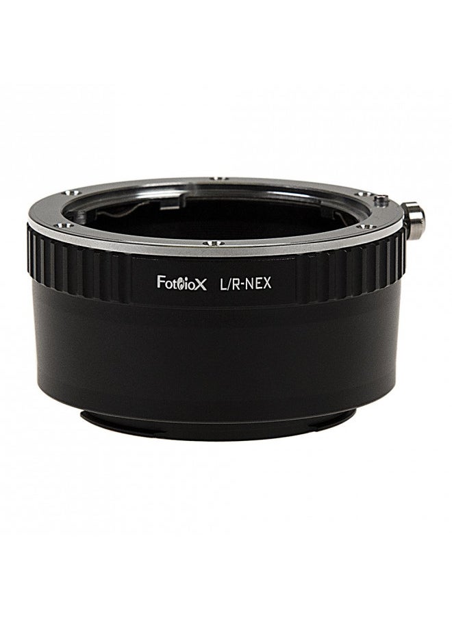 Fotodiox - Fotodiox Lens Mount Adapter, Leica R, Lens to Sony Alpha NEX E-mount Camera, fits Sony NEX-3, NEX-5, NEX-5N, NEX-7, NEX-7N, NEX-C3, NEX-F3, Sony Camcorder NEX-VG10, VG20, FS-100, FS-700, fits Leica R, Rom, One-Cam, Two-Cam, and Three-Cam lenses - Image 1