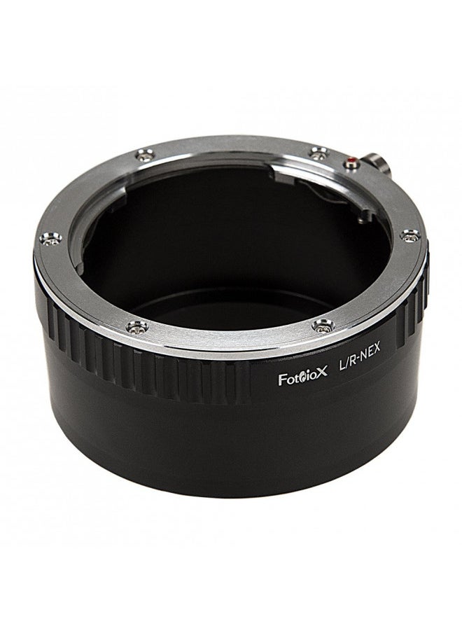 Fotodiox - Fotodiox Lens Mount Adapter, Leica R, Lens to Sony Alpha NEX E-mount Camera, fits Sony NEX-3, NEX-5, NEX-5N, NEX-7, NEX-7N, NEX-C3, NEX-F3, Sony Camcorder NEX-VG10, VG20, FS-100, FS-700, fits Leica R, Rom, One-Cam, Two-Cam, and Three-Cam lenses - Image 1