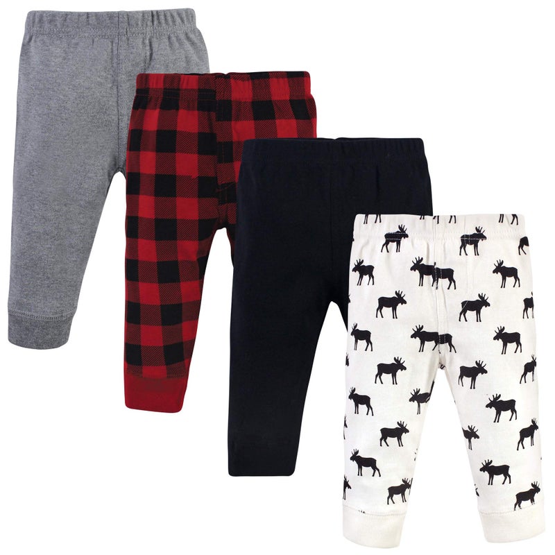 hudson baby Hudson Baby Unisex Baby Cotton Pants and Leggings Moose 1218 Months