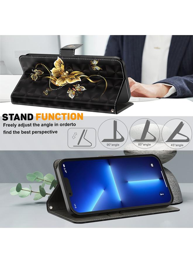 اس-توب جراب لهاتف OPPO A16 / A16s / A54s جراب هاتف جلدي مطلي ثلاثي الأبعاد - Image 5