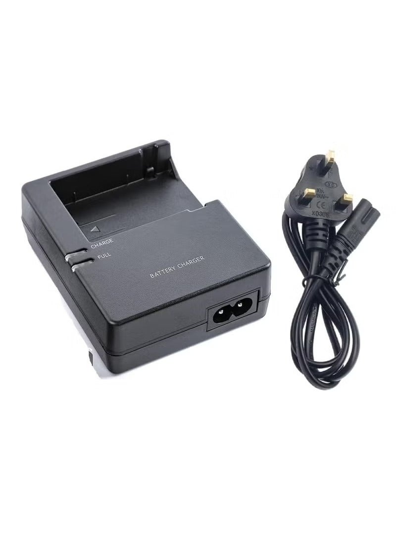 LC-E8 LC-E8C Battery charger 600d 550D 650D 700D Compatible with Canon EOS Rebel: EOS T2i T3i T4i T5i X4 X5 X6i X7i DSLR Camera, black,with Power Supply Cord. - Image 1