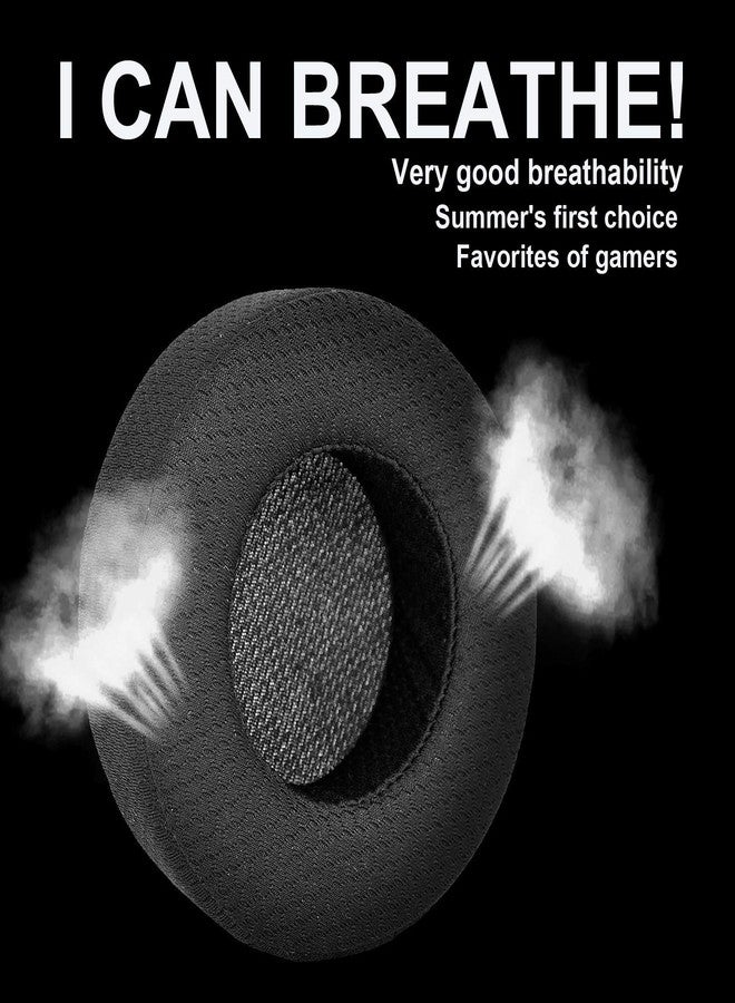 defean ترقية وسادات الأذن الأكثر سمكًا Virtuoso XT - وسادة مريحة متوافقة مع سماعة الألعاب Corsair Virtuoso RGB Wireless SE، وسادة أذن قابلة للتنفس، رغوة عالية الكثافة لإلغاء الضوضاء - Image 3