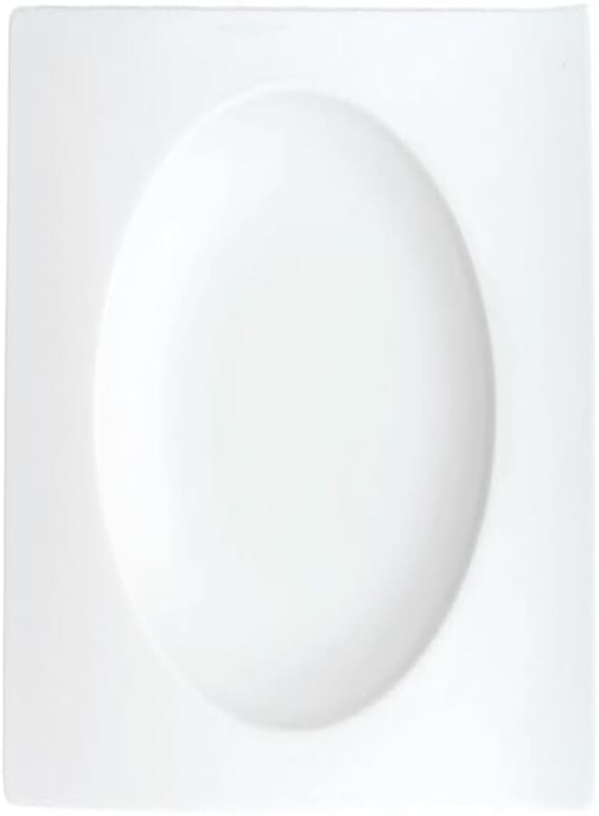 Villeroy & Boch NewWave Bread and Butter Plate, 15 x 13 cm, Premium Porcelain, White