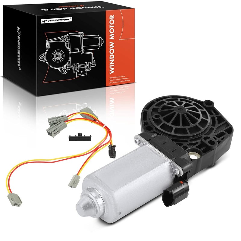 A-Premium Front or Rear Power Window Lift Motor for Ford Mustang 1994-2004, Driver Side Replacement - Image 1