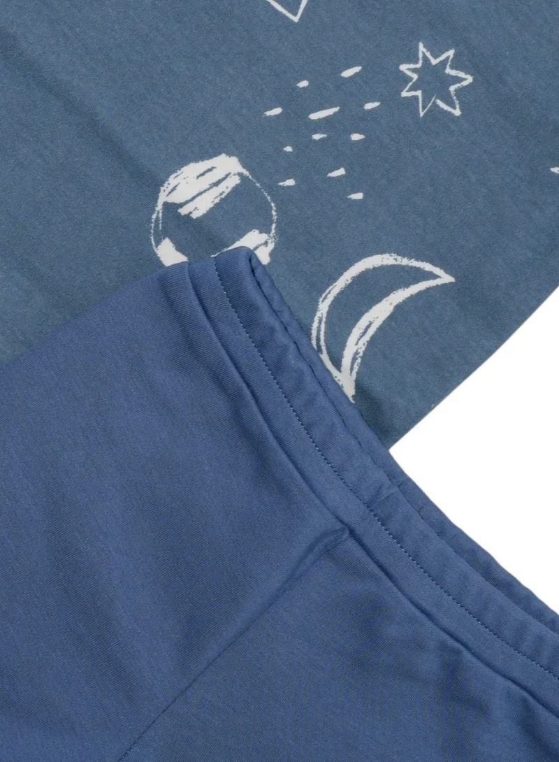 Bambimici Bambimici - 2-Piece Space Explorer Baby Set – Blue