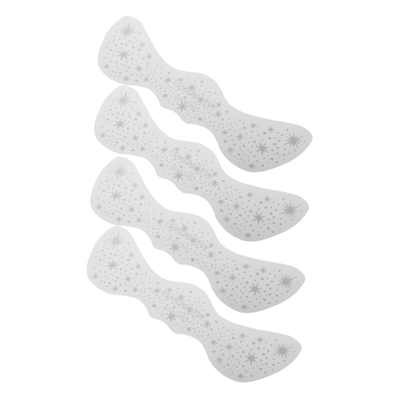 Outanaya 4pcs Temporary Freckle Tattoos for Face Glitter Freckle Stickers European Style - Image 1