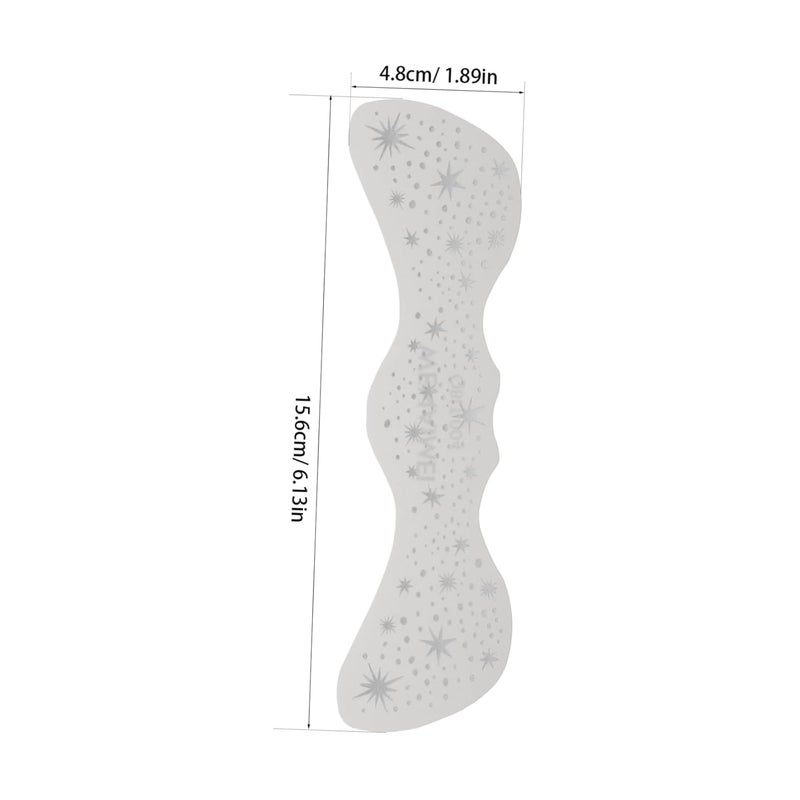 Outanaya 4pcs Temporary Freckle Tattoos for Face Glitter Freckle Stickers European Style - Image 2