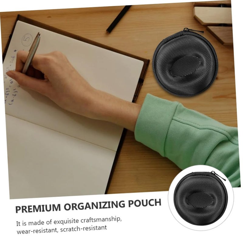 Multi Functional Travel Organizer Storage Bag For Smartwatches Earphones Cables Black - Image 4