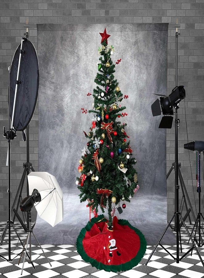 Haboke Abstract Professional Photography Backdrop for Portrait Photo Props Booth Background Photoshoot Studio with Ployester Fabric Roller Pocket on Top (8x12ft,Grey) - Image 4
