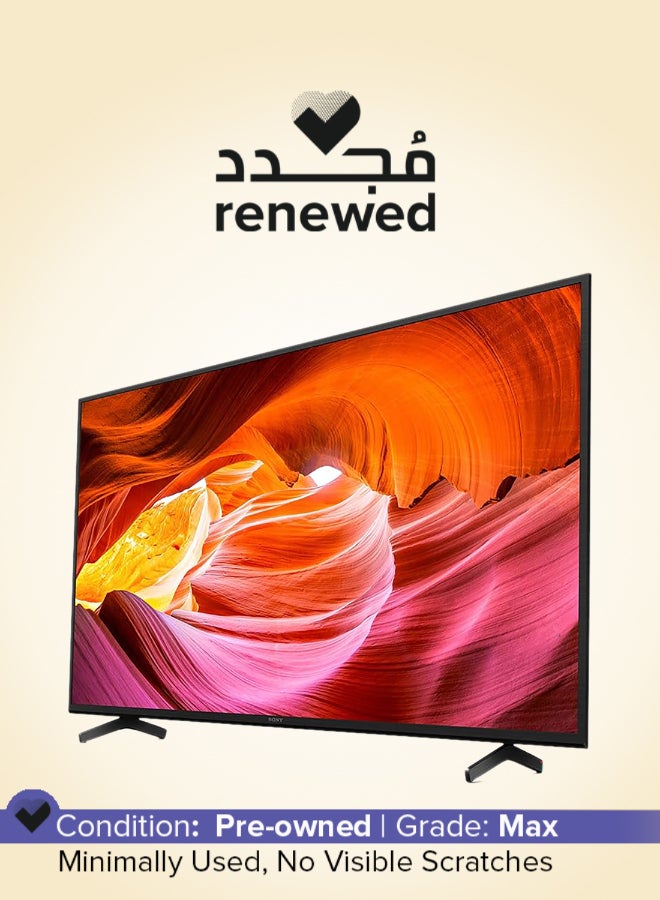 Sony Renewed -  43" Android Smart TV - 4K, 43X7K Black - Image 1