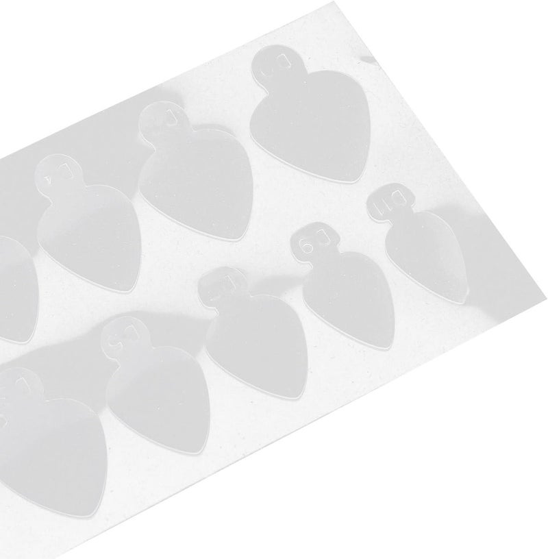 GALPADA Crystal French Nail Stickers 12pcs Set Self-Adhesive Silicone Extended Nail Form Mold for DIY Manicure Tools - Image 3