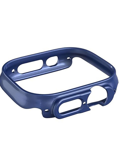 Apple Watch Ultra 49mm Titanium Frame Case And Doesn't Cover The Screen - Blue