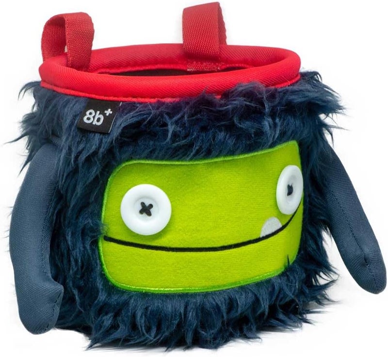 8B+ 8BPLUS 8BPLUS Chalk Bag for Climbing, Bouldering, Belt and Giftbox Included - Wide Opening - Brush Holders, for Left & Right Handers - Image 2