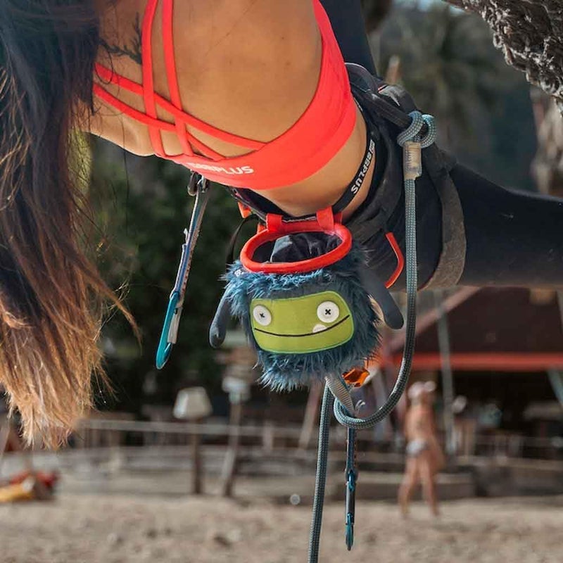8B+ 8BPLUS 8BPLUS Chalk Bag for Climbing, Bouldering, Belt and Giftbox Included - Wide Opening - Brush Holders, for Left & Right Handers - Image 5