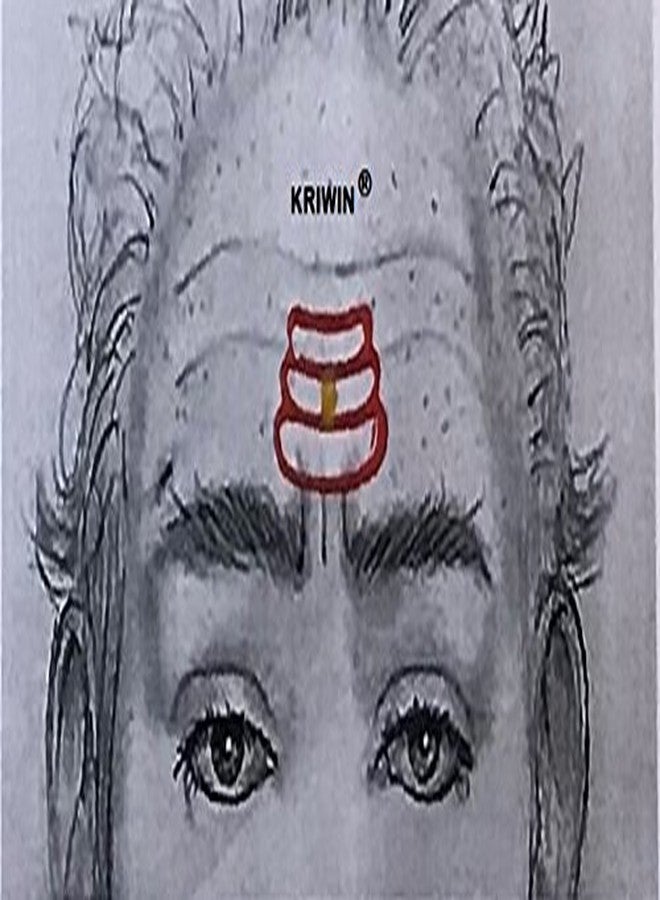 Kriwin Metal Om and Tripundra Tilak Stamps - Image 5