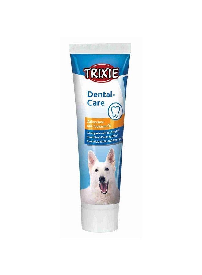 Trixie Tea Tree Oil Toothpaste, Oral & Dental Care For Dogs, Freshens Breath, Fights Plaque, 100 G (Pack Of 4) - Image 1