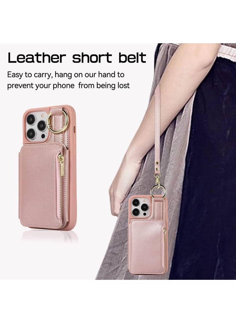 Y&D IPhone 15 Phone Case With Protective Case Lanyard Phone Case Leather Sticker Multi-Functional Phone Case Optional IPhone 15/IPhone 15 Pro/IPhone 15 Pro Max/IPhone 15 Plus - Image 3