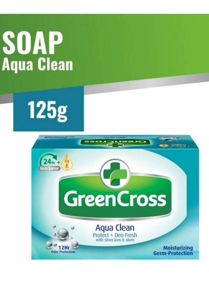 جرين كروس صابون الاستحمام جرين كروس اكوا كلين 125 جرام
