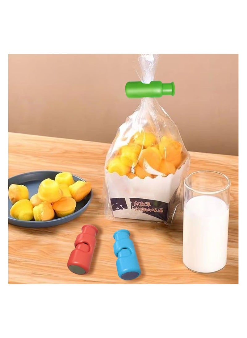 Bag Clips, Chip Clips Bag Clips Food Clips, 2024 New Squeeze Clips for Chips and Other Food Bags,Grip Sticks Bag Sealers,Snack Bread Closure Clip,Plastic Sealing Clip for Bread (Colorful, 6PC) - pzsku/ZCF40333676F55A7BEEFEZ/45/_/1729909640/f1e8d27c-8b02-47d6-bd62-3fff18cae630