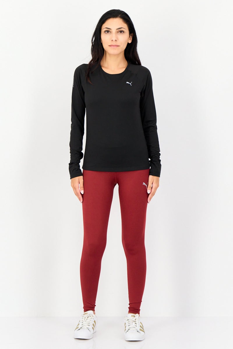 PUMA Women Sportswear Fit Long Sleeve Outdoor T Shirt, Black - Image 2