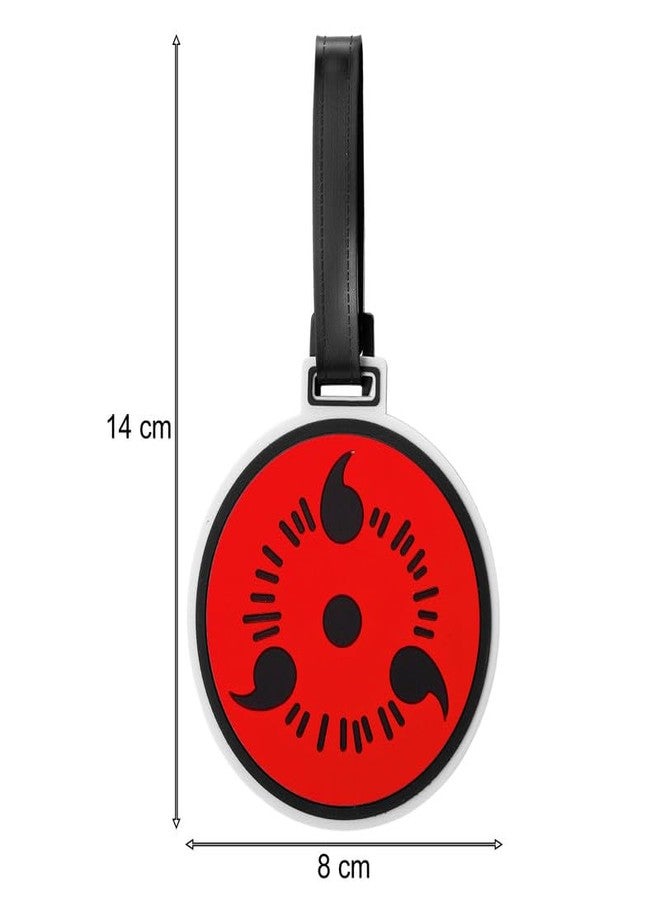 STRIDERS Naruto Anime PVC Luggage Label | Stylish Travel Tag for Suitcase & School Bag - Image 3