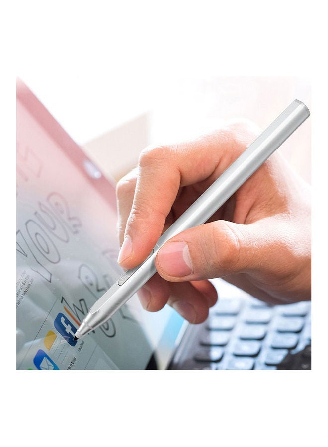 NIBEMINENT Professional 4096-level Stylus Pen with Tilt Function Pressure Sensitivity Magnetic-Absorption Red  - Image 3